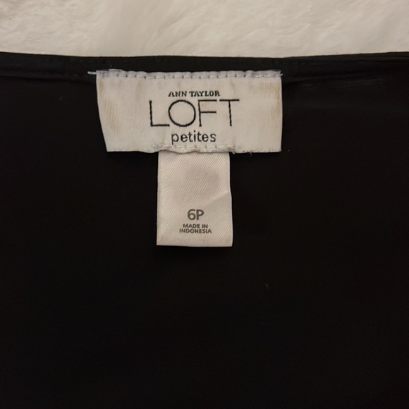 Ann Taylor Loft black dress size 6P - Picture 7 of 8
